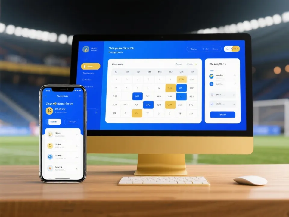 赛程与赛事信息展示图